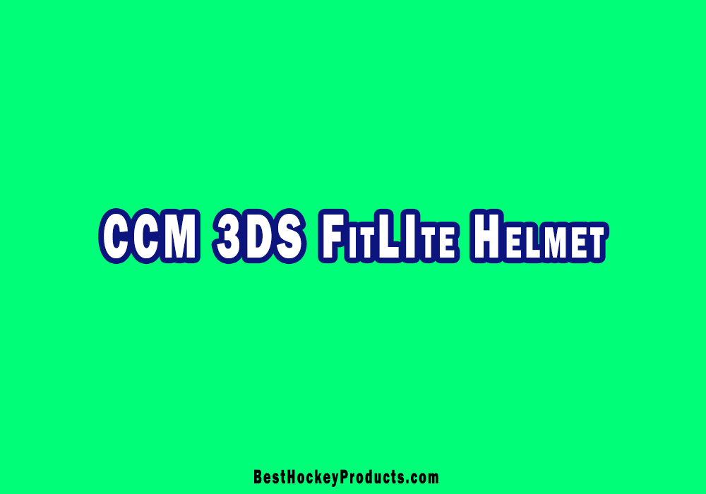 CCM 3DS FitLIte Helmet