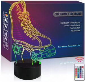 Roller Skate 3D Lamp Gift