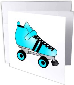 Roller Skate Greeting Card
