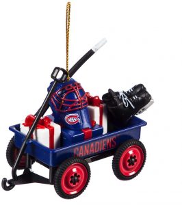Montreal Canadiens Wagon Ornament
