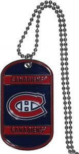 NHL Tag Necklace Gift