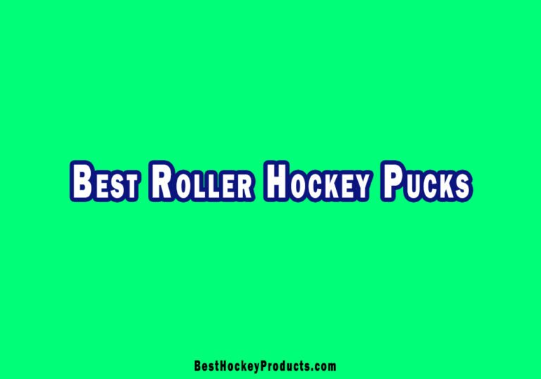 7 Best Roller Hockey Pucks For All Levels Of Players Review 2023