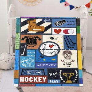 Prokelin Flannel Hockey Blanket