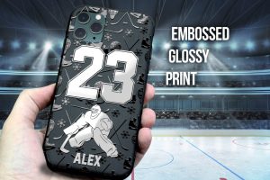 FiftyGifty Ice Hockey iPhone Samsung Phone Cover