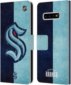 NHL Half Seattle Kraken Book Galaxy S10 Plus Case