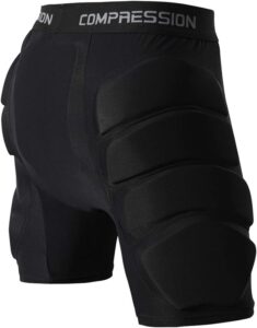 Shinestone Protective Skate Padded Shorts