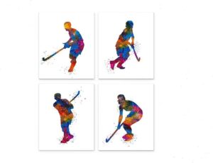 Player Abstract Sports Wall Art